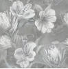 Панно 63*63 OPALE GREY FLOWER (2 шт) - 3 комл 1с