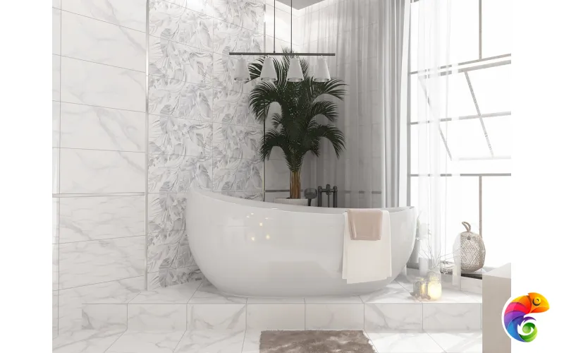 Плитка 42.0*42.0 CALACATTA BIANCO