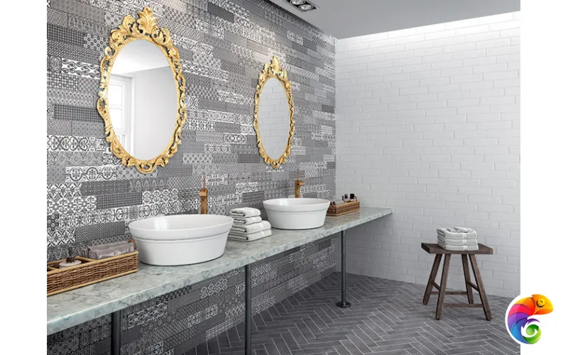 Rev. Deco bricktrend white