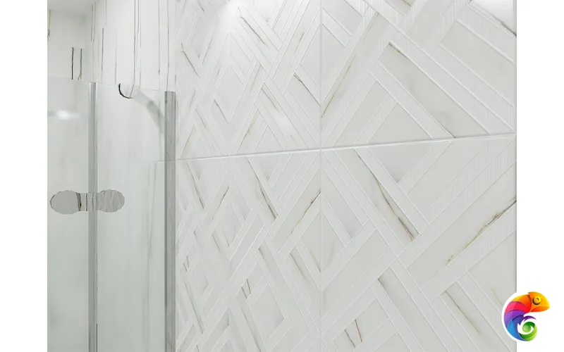 Плитка 31,5*63 ROSSO VENATO GEOMETRIA 52,47кв.м 1с