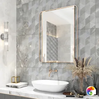 Декор 31,5*63 OPALE GREY GEOMETRIA 6 шт 1с