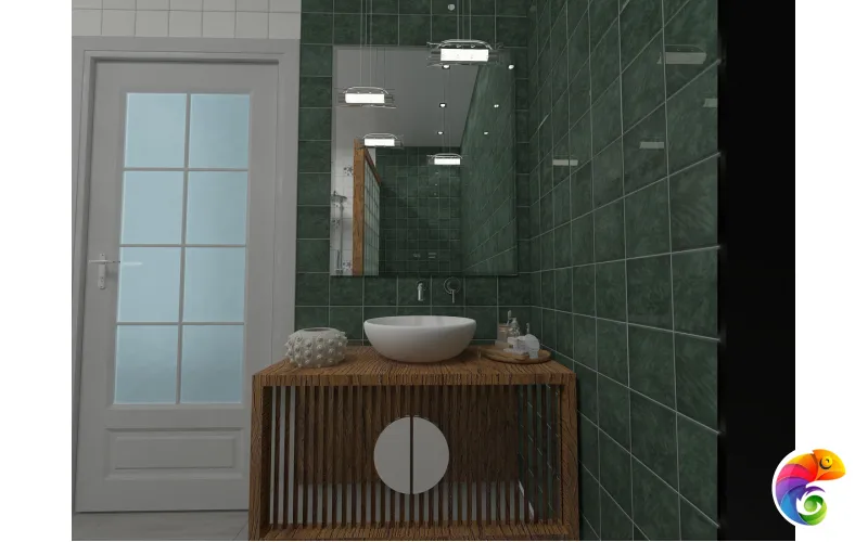 Плитка SMALTO DECOR 1 VERDE 15*15