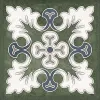 Плитка SMALTO DECOR 1 VERDE 15*15