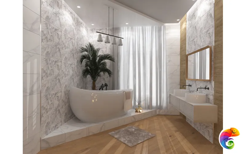 Плитка 42.0*42.0 CALACATTA BIANCO