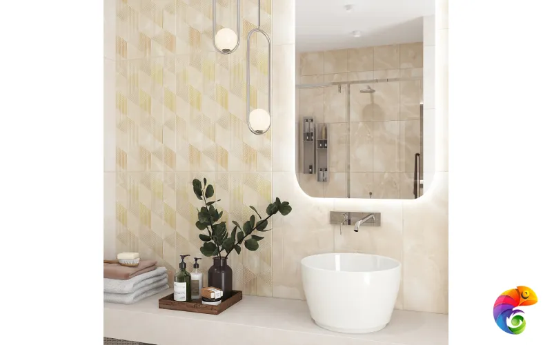Декор 31,5*63 OPALE GREY GEOMETRIA 6 шт 1с