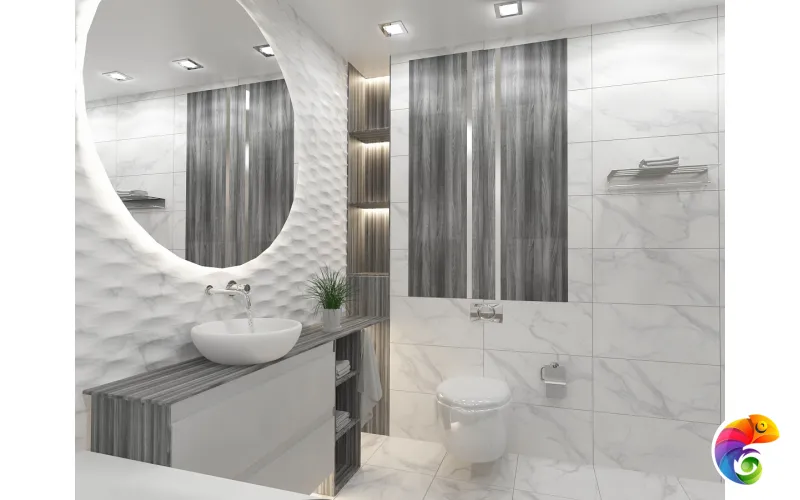 Плитка 42.0*42.0 CALACATTA BIANCO