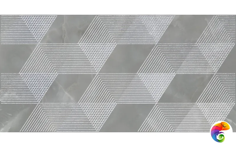 Декор 31,5*63 OPALE GREY GEOMETRIA 6 шт 1с
