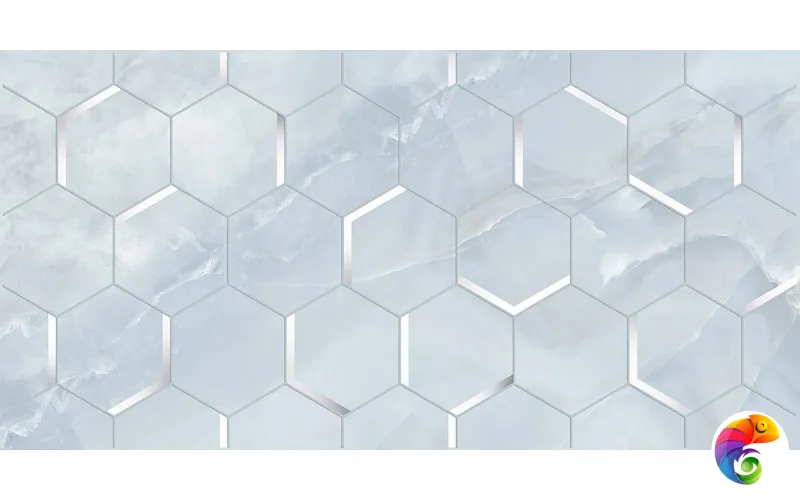 Декор 31.5*63 ONICE FORMA BLU