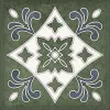 Плитка SMALTO DECOR 3 VERDE 15*15