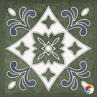 Плитка SMALTO DECOR 3 VERDE 15*15