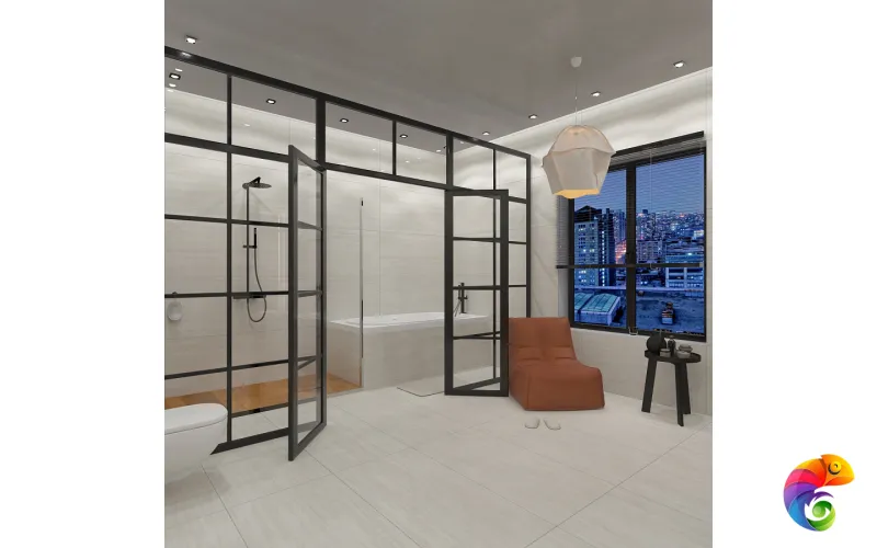 Керамогранит CEMENT CARBON 60x120 Mat