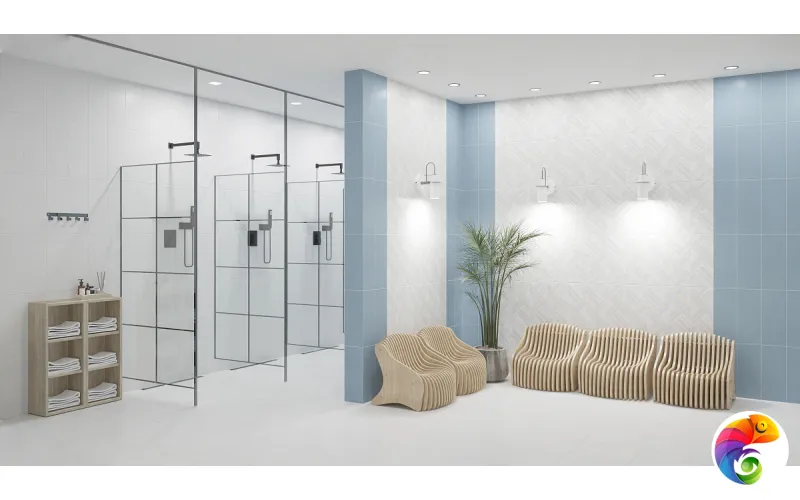 Плитка 20,1*50,5 ПАЛИТРА ГОЛУБАЯ SM 77,76 кв.м 1с