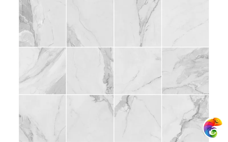 Pav. Marble lux silver 60x60