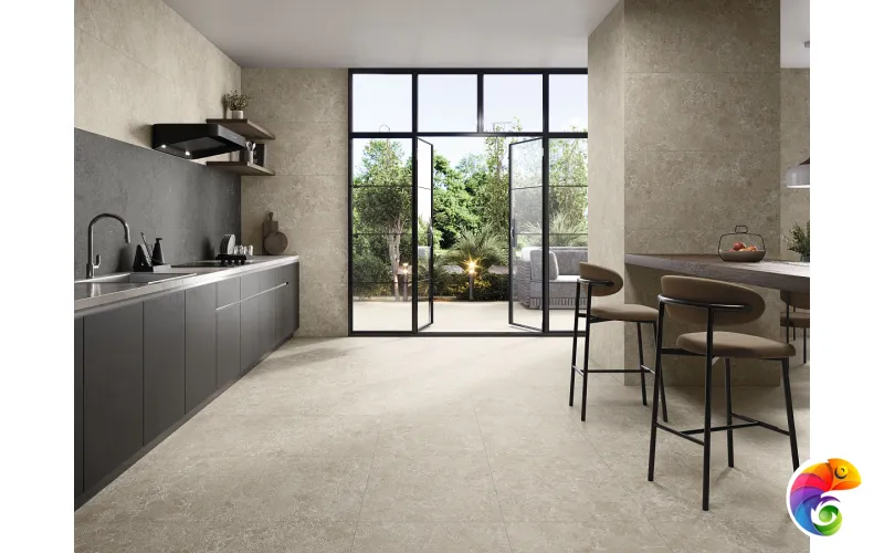 P.E. 3DB CHARISMA SAND MT 100X100 RECT
