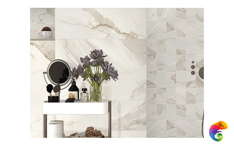 Pav. Marble lux silver 60x60