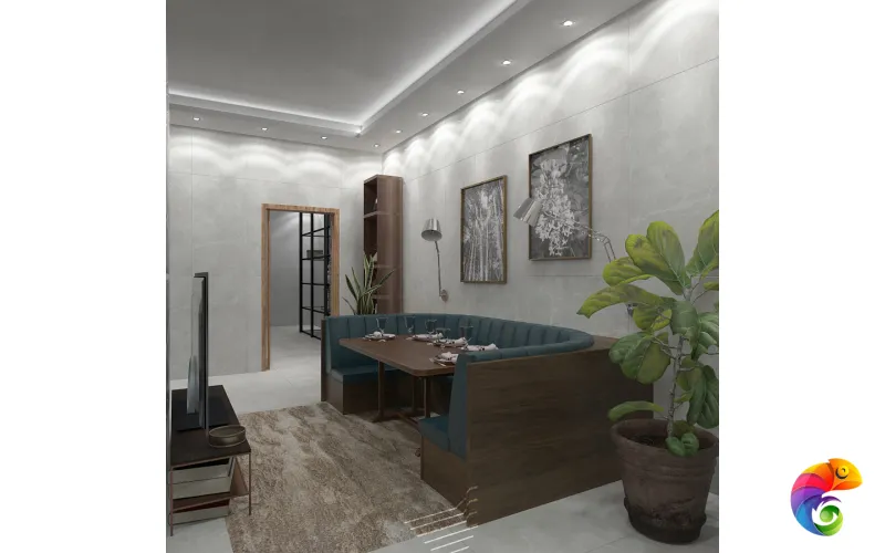 Керамогранит CEMENT CARBON 60x120 Mat