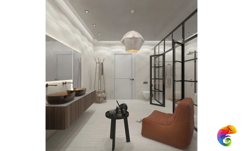 Керамогранит CEMENT CARBON 60x120 Mat