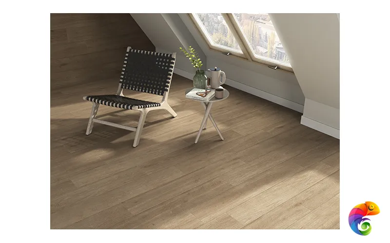 Pav. Hardwood cerezo rec. 16.5x100