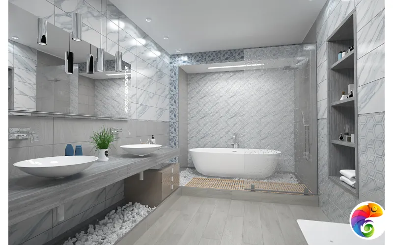 Декор 24,2*70 ROYAL BLU