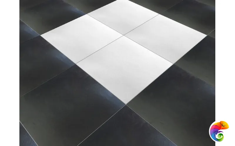 Pav. Delta black 30x60