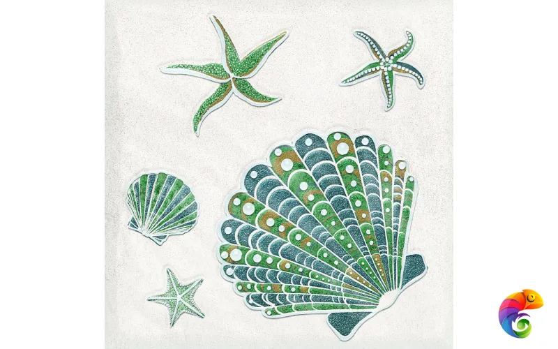 Декор SMALTO MARE 2 BIANCO 15*15