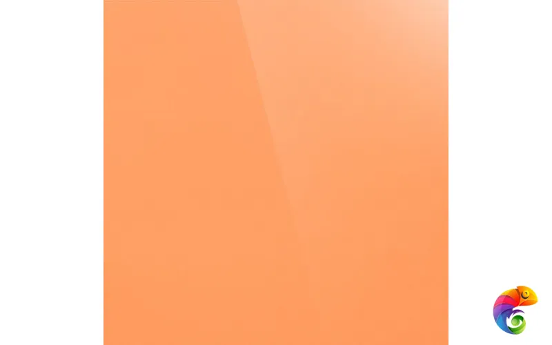 Плитка керамогранит Моноколор UF026 Насыщенно-оранжевый полированный 60x60