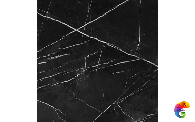 Плитка керамогранит Нейва G395 Черный полированный 60x60