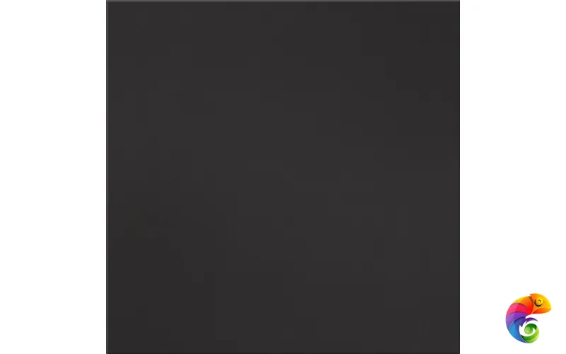 Плитка керамогранит Моноколор UF019 Насыщенно-черный антискользящий 60x60