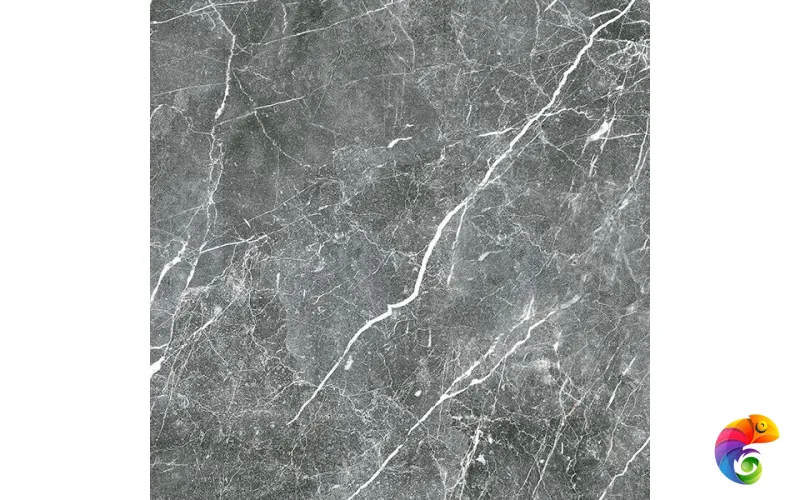 Плитка керамогранит Пайер G285 Черный полированный 60x60