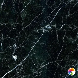 Караташ G389 Черно-голубой матовый 60x60