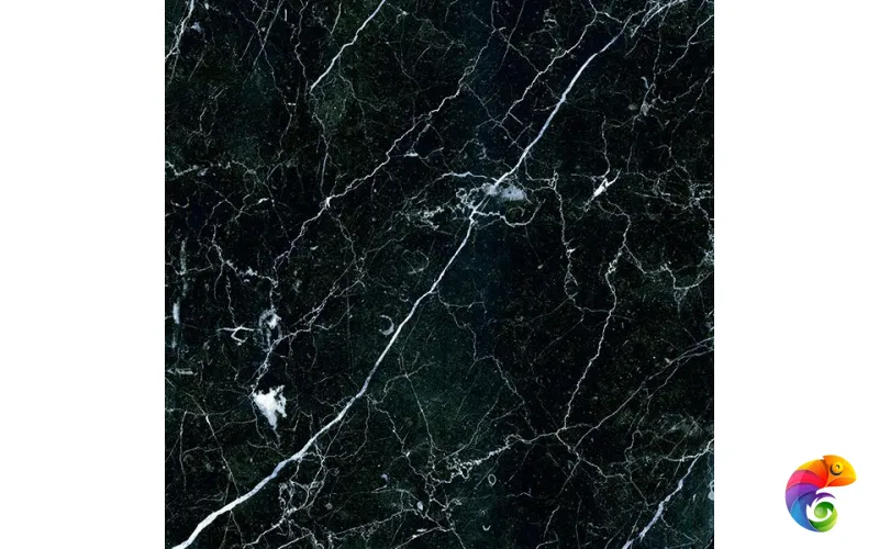 Плитка керамогранит Караташ G389 Черно-голубой матовый 60x60