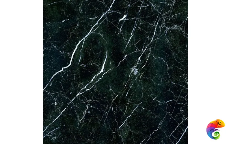 Плитка керамогранит Караташ G389 Черно-голубой полированный 60x60