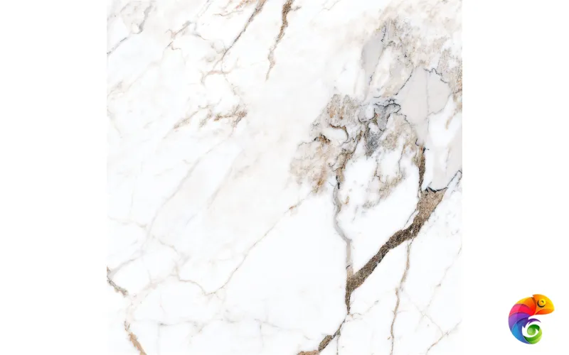 Плитка керамогранит Marble-X Бреча Капрайа Белый лаппатированный 60x60