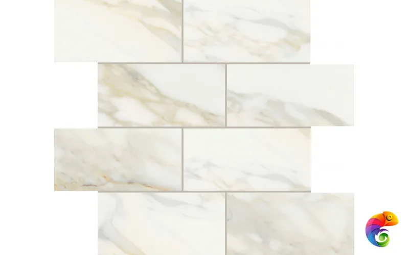 Мозаика ETOILE CREME MAT 6MM MUR 7,5X15