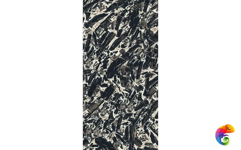 Керамогранит ETOILE BROWN RIVER GLO 6MM 120X240 RET