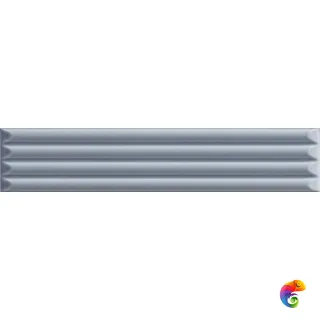 UP CANNETTATO BLUE MATTE 25x5