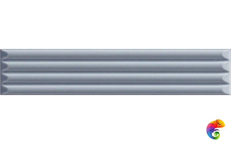 Керамическая плитка UP CANNETTATO BLUE MATTE 25x5