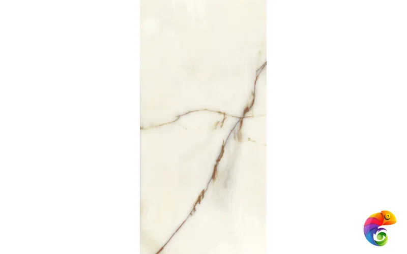 Керамогранит BIJOUX ONYX BLANCHE GLO 6MM R	120x240