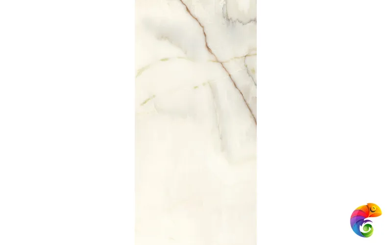 Керамогранит BIJOUX ONYX BLANCHE GLO 6MM R	120x240