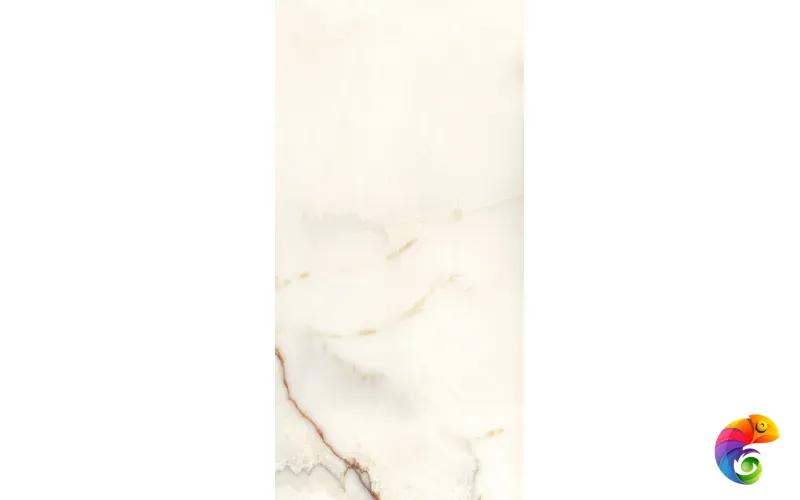 Керамогранит BIJOUX ONYX BLANCHE GLO 6MM R	120x240