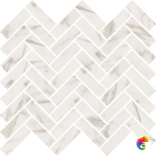 Мозаика SENSI MOS CHEVRON CALACATTA SELECT	30X30