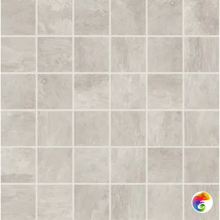 ARDOISE PLOMB MOSAICO 5x5 GRIP 30x30