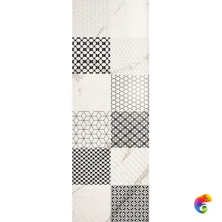 GLAMOUR MIX CALACATTA W.	35x100