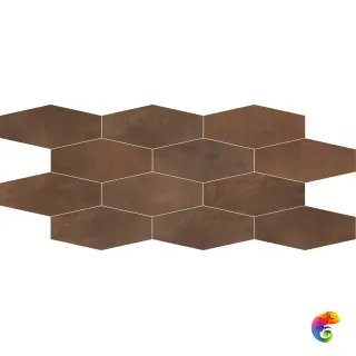 Мозаика MOSAICO LOSANGA RUST 30X60