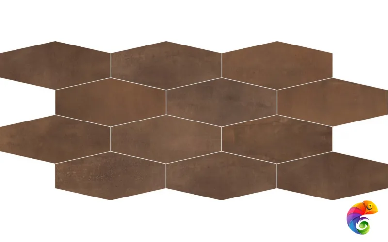 Мозаика MOSAICO LOSANGA RUST 30X60