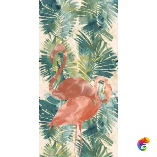 W&S D+ TROPICAL FLAMINGO  160X320