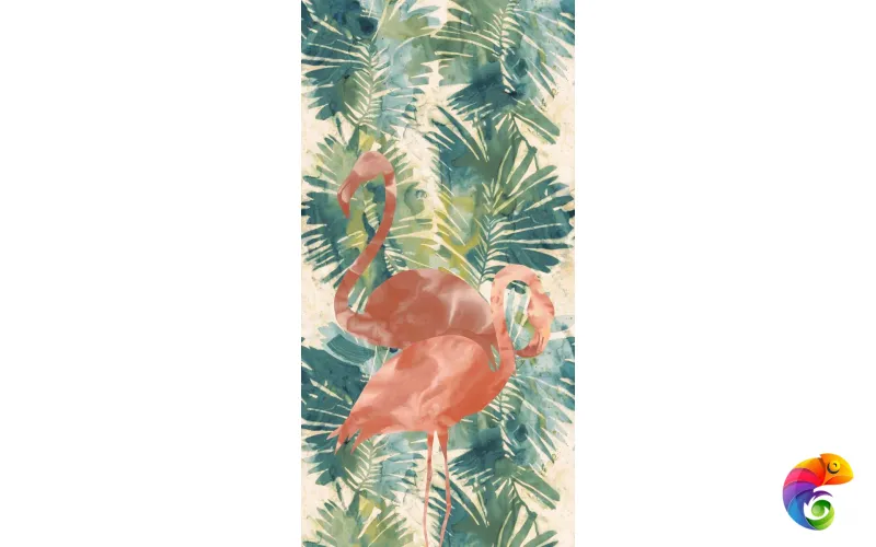 W&S D+ TROPICAL FLAMINGO  160X320