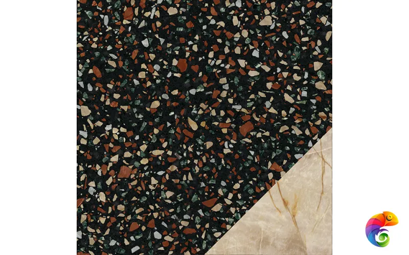 PLAY MARBLE BLACK  20x20