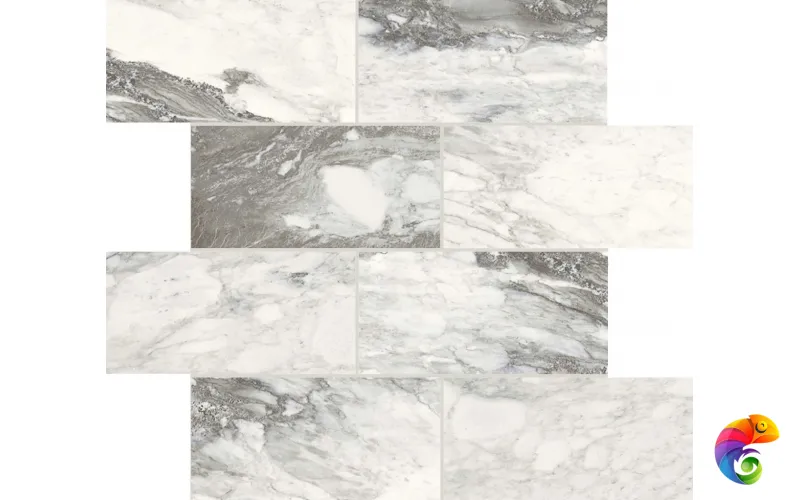 Мозаика ETOILE RENOIR GLO 6MM MUR 7,5X15