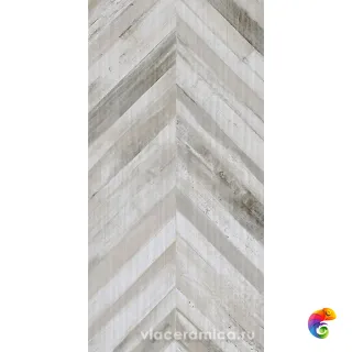Rafters White Chevron Rett. 60x120